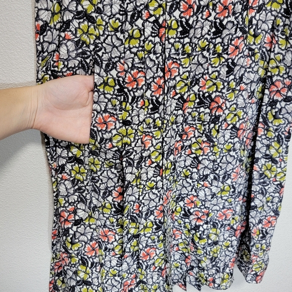 Jason Wu 100% silk double lined sheath swing dress midi length - Picture 9 of 12